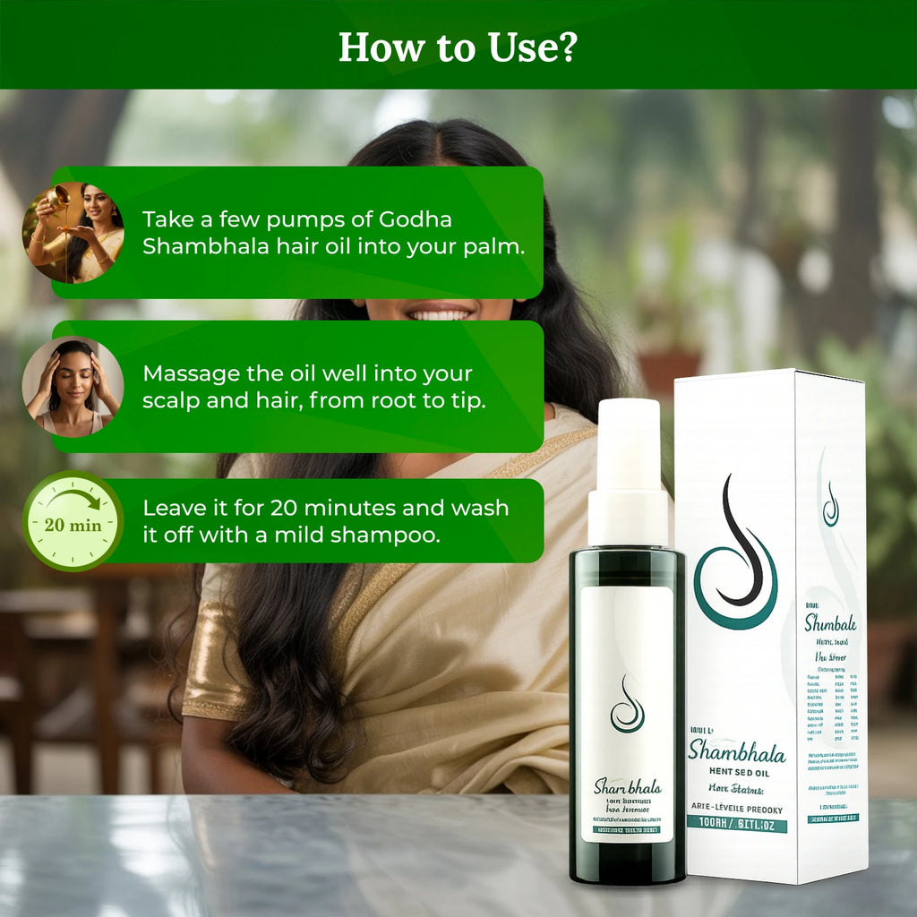 Godha Shambhala Hair Growth Oil